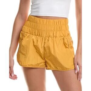FREE PEOPLE Movement The Way Home Short In Gold